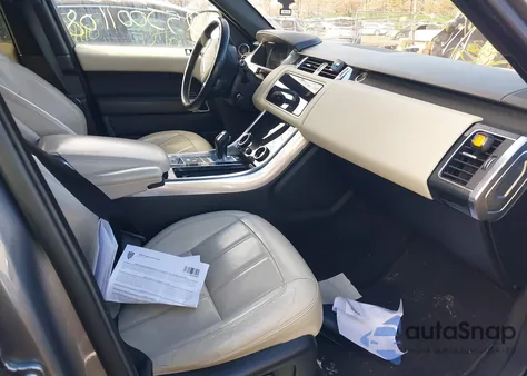 2020 Land Rover Range Rover Sport Hse Mhev из США, поврежденный, VIN SALWR2SU3LA743674